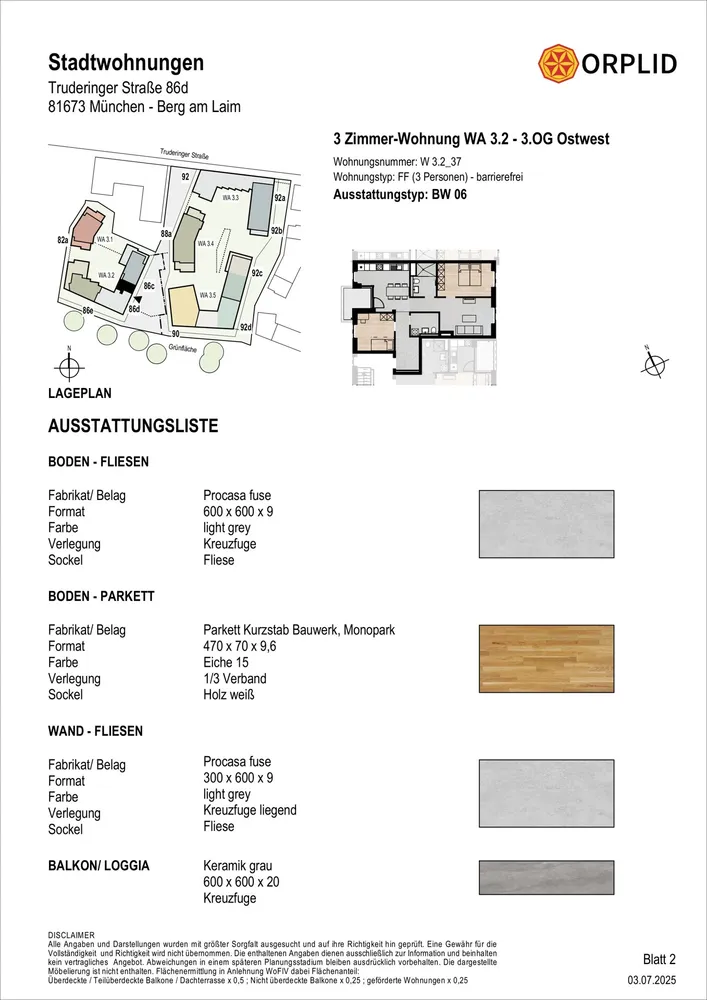 3 Zimmer Wohnung mit 85 m² in München – Bild 8