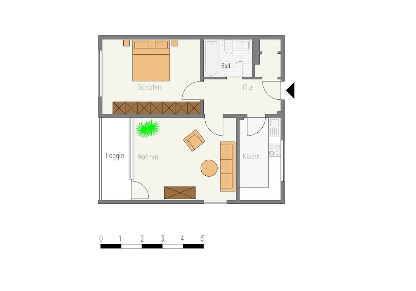 2 Zimmer Wohnung mit 62 m² in Velbert – Bild 3