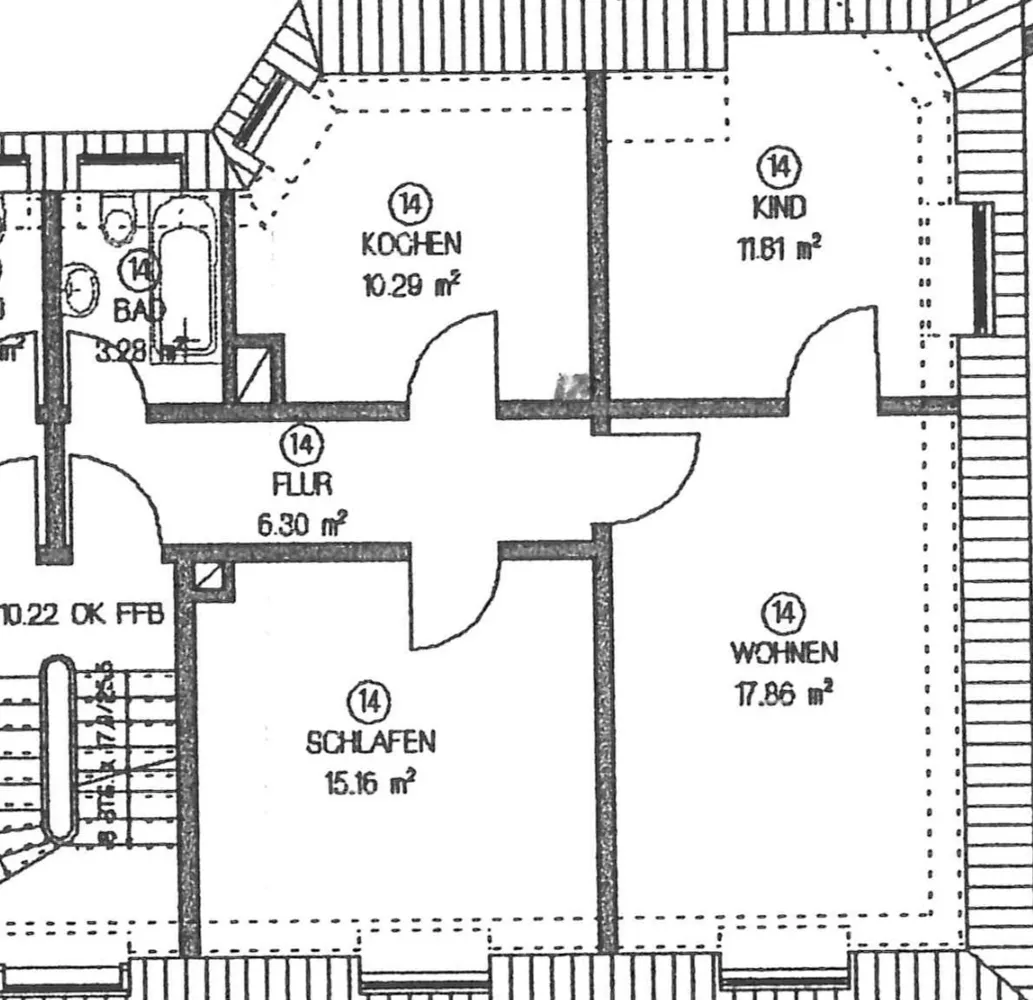 3 Zimmer Wohnung mit 65 m² in Wuppertal – Bild 2
