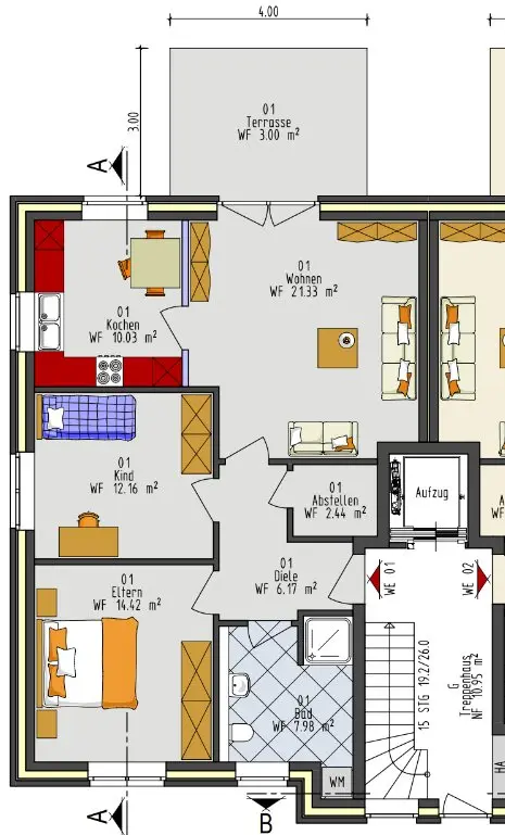 5 Zimmer Wohnung mit 90 m² in Papenburg – Bild 5