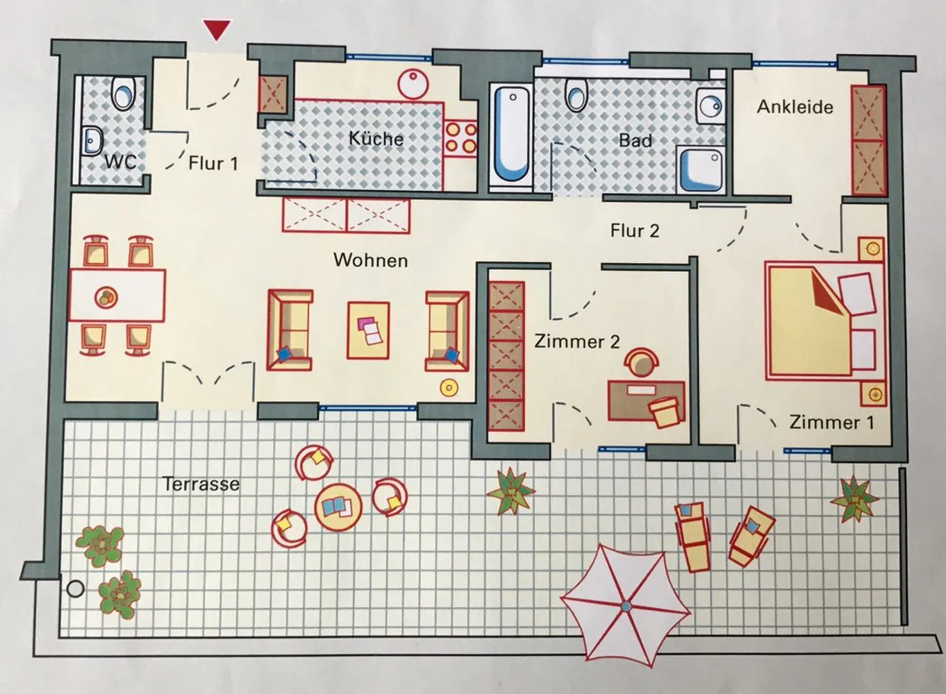 4 Zimmer Wohnung mit 101 m² in Wiesbaden – Bild 1