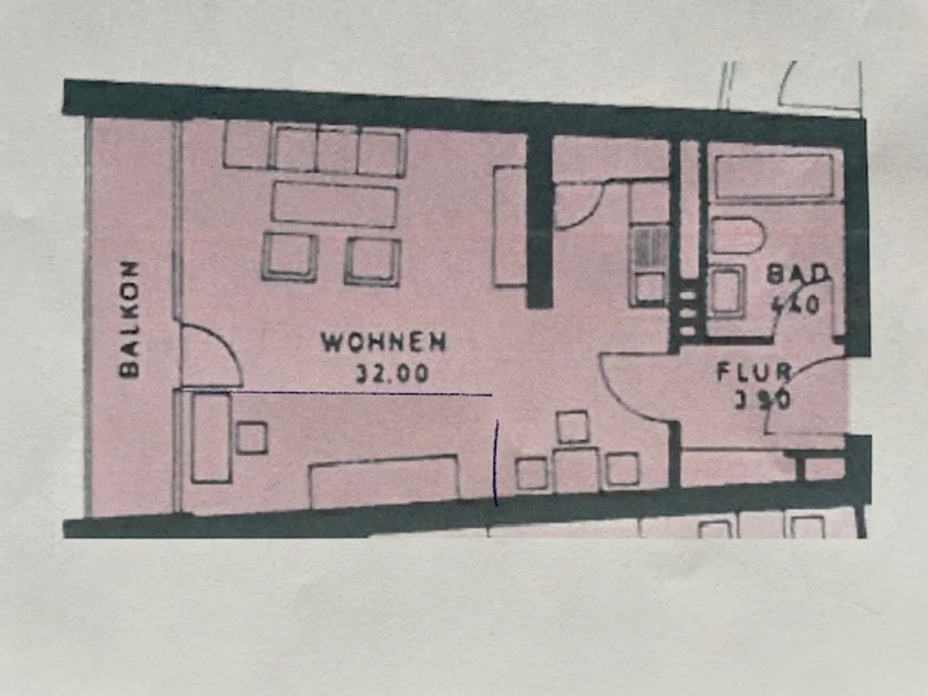 2 Zimmer Wohnung mit 42 m² in Münster – Bild 6