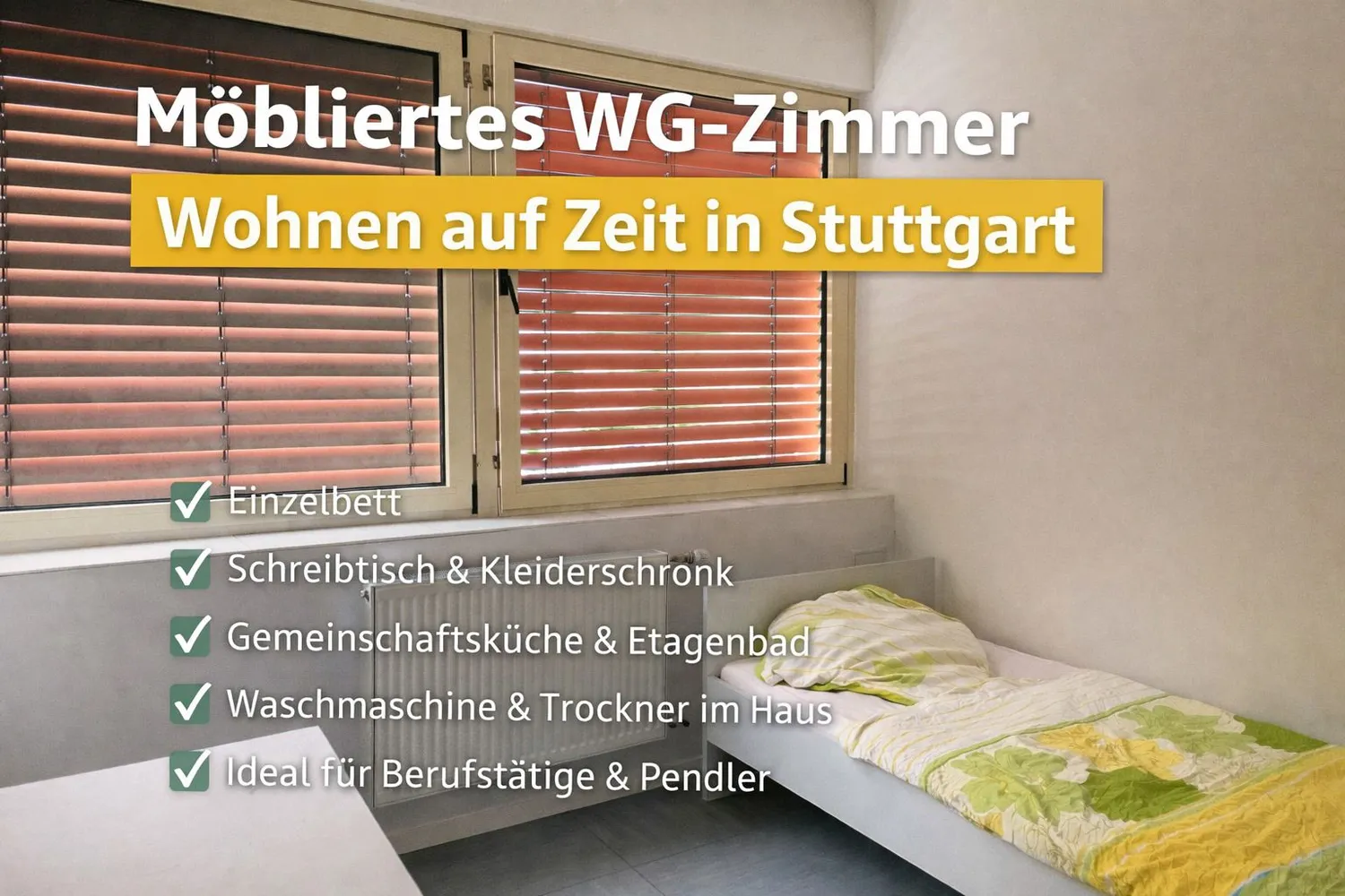 WG-Zimmer mit 12 m² in Stuttgart – Bild 6