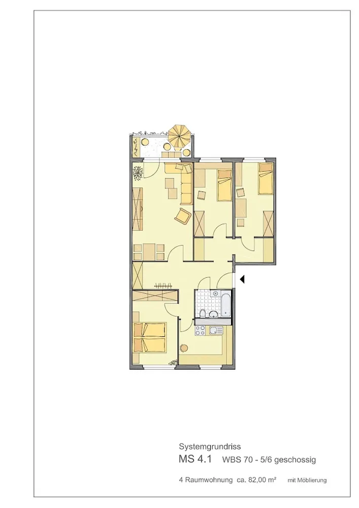 4 Zimmer Wohnung mit 81 m² in Gera – Bild 9