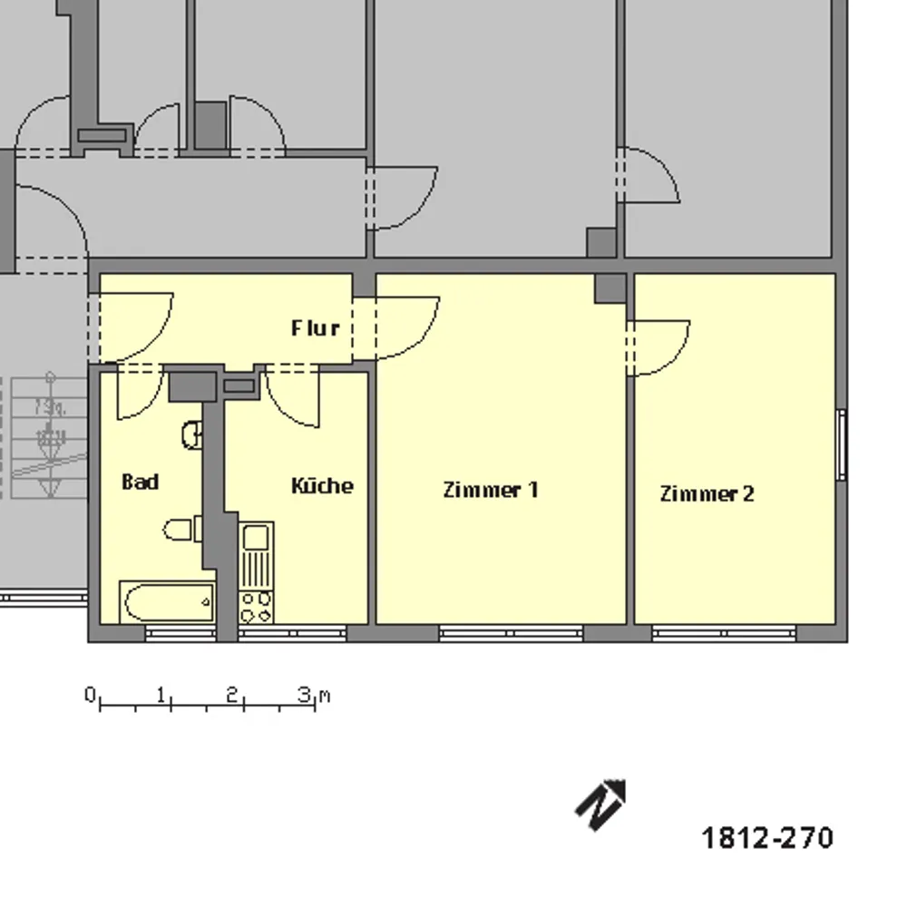 2 room apartment with 47 m² in Esslingen am Neckar – Photo 1