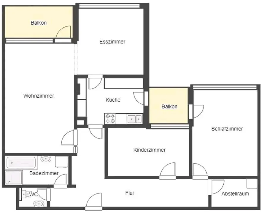 4 Zimmer Wohnung mit 102 m² in Bietigheim-Bissingen – Bild 5