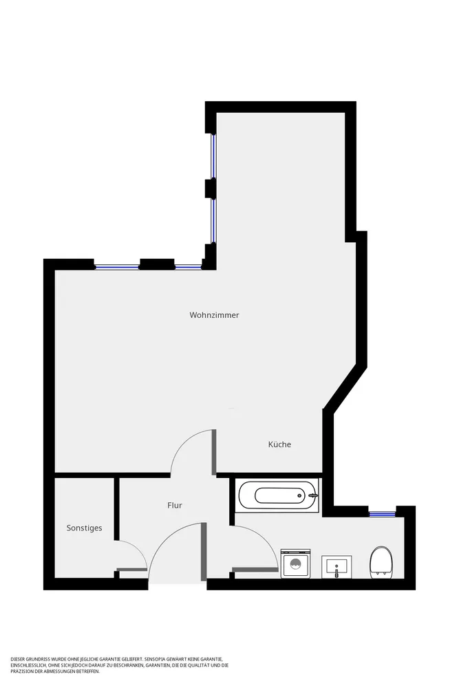 1 Zimmer Wohnung mit 42 m² in Berlin – Bild 2