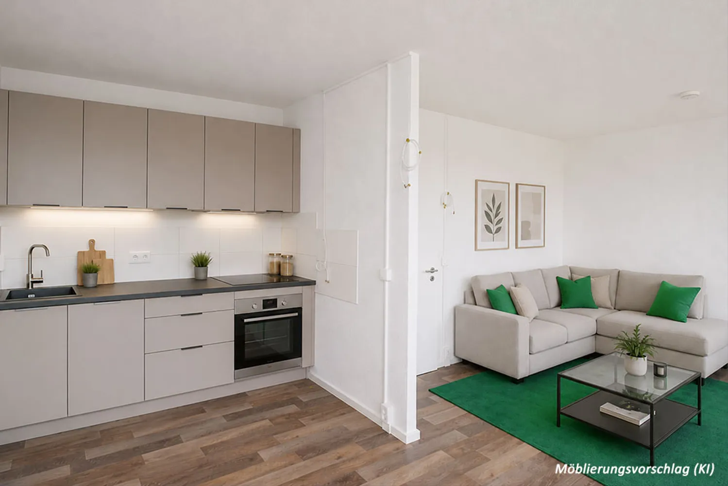 3 Zimmer Wohnung mit 58 m² in Halle (Saale) – Bild 1
