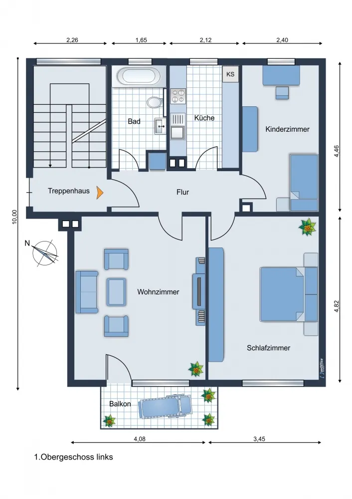 3 room apartment with 64 m² in Mainz – Photo 5