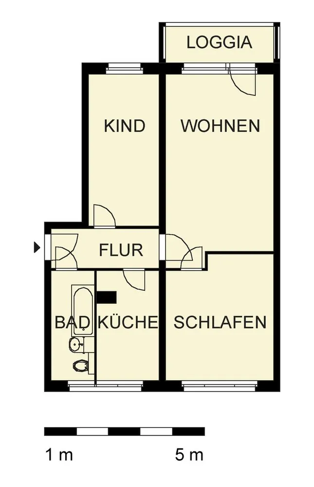 3 room apartment with 60 m² in Chemnitz – Photo 6