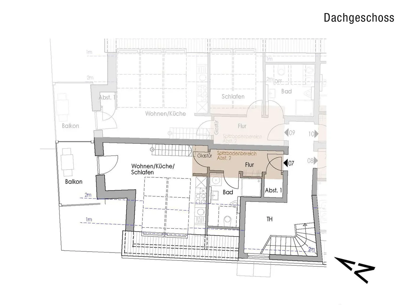 1 Zimmer Wohnung mit 35 m² in Norden – Bild 6