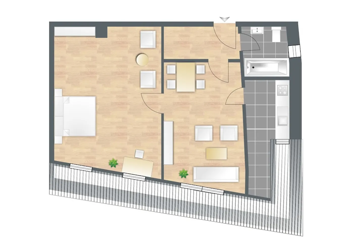 2 Zimmer Wohnung mit 56 m² in Wuppertal – Bild 11