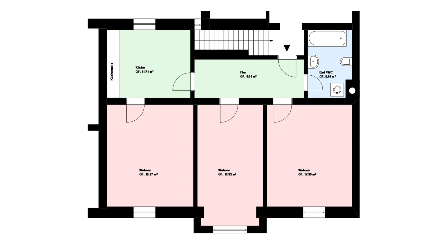 3 Zimmer Wohnung mit 78 m² in München – Bild 7