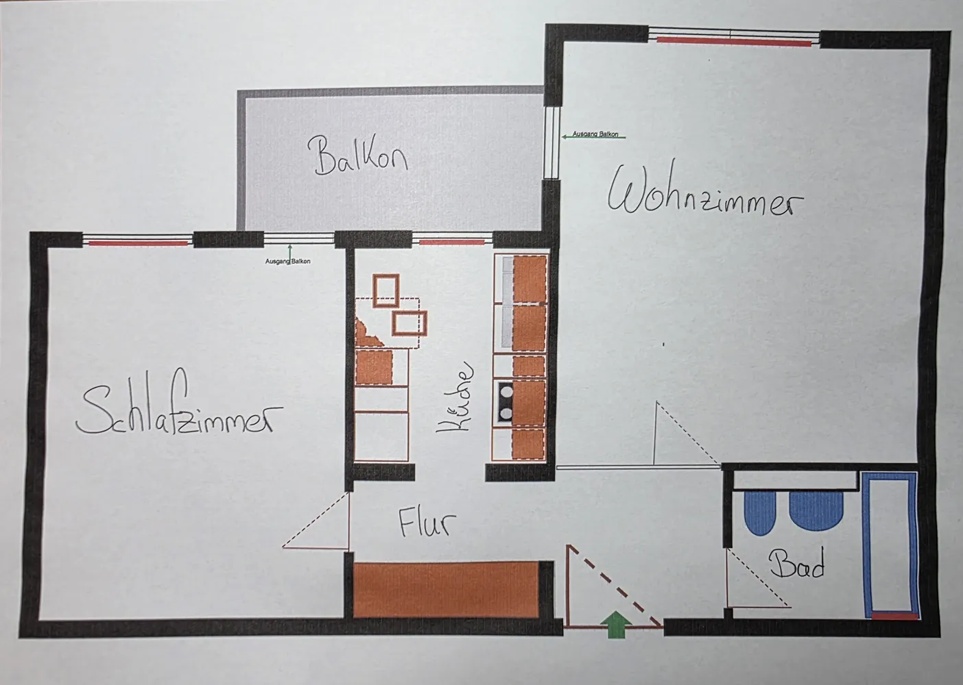 2 room apartment with 57 m² in Cologne – Photo 5