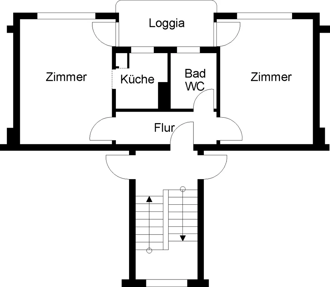 2 Zimmer Wohnung mit 46 m² in Duisburg – Bild 11
