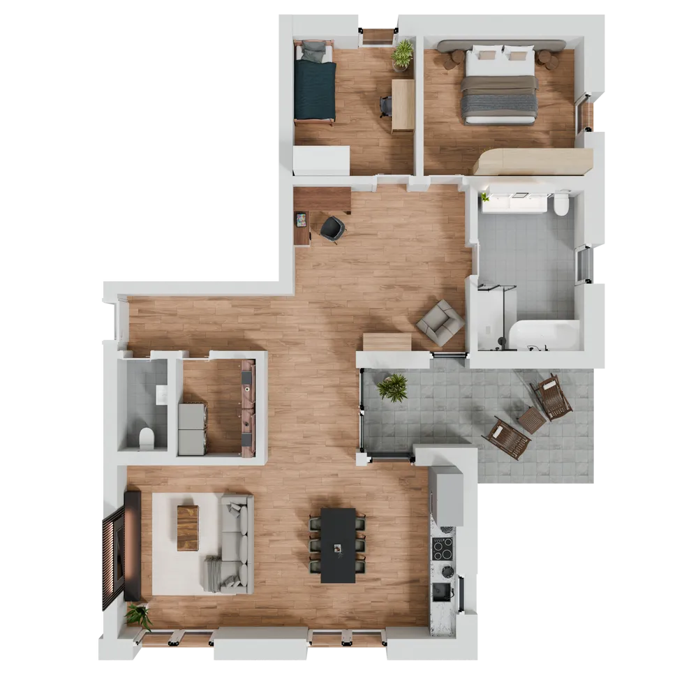 3 Zimmer Wohnung mit 114 m² in Straubing – Bild 12