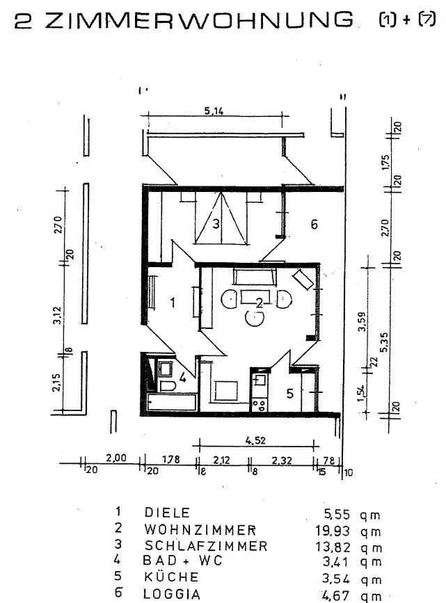 2 Zimmer Wohnung mit 60 m² in Erding – Bild 5