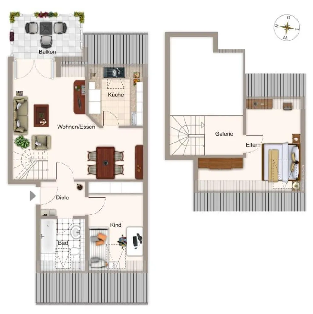 3 Zimmer Wohnung mit 69 m² in Mainz – Bild 2