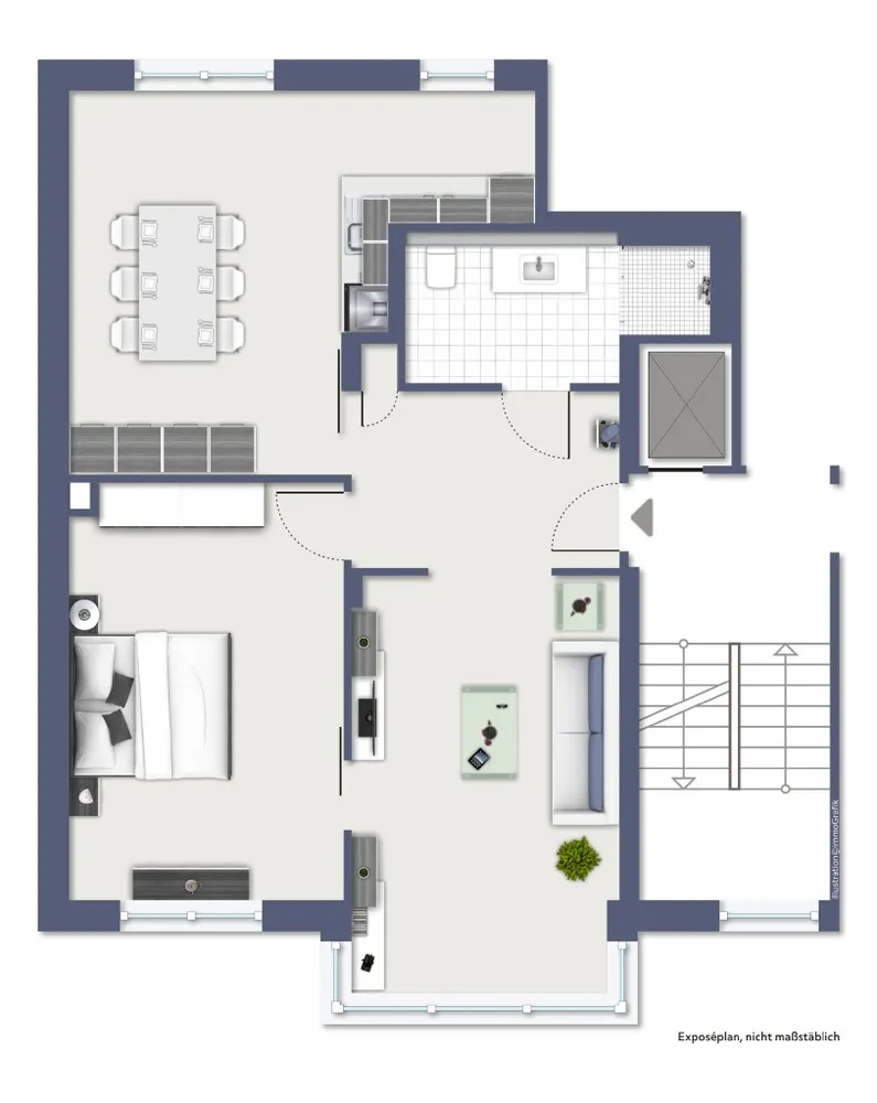 2 Zimmer Wohnung mit 71 m² in Düsseldorf – Bild 6