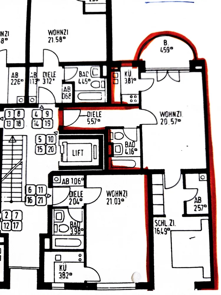 2 Zimmer Wohnung mit 56 m² in München – Bild 7