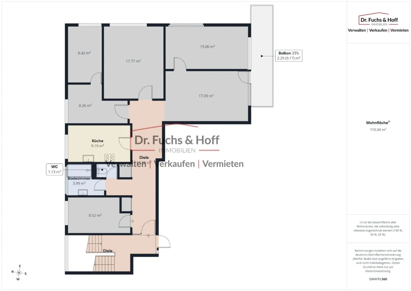 6 Zimmer Wohnung mit 110 m² in Stuttgart – Bild 11