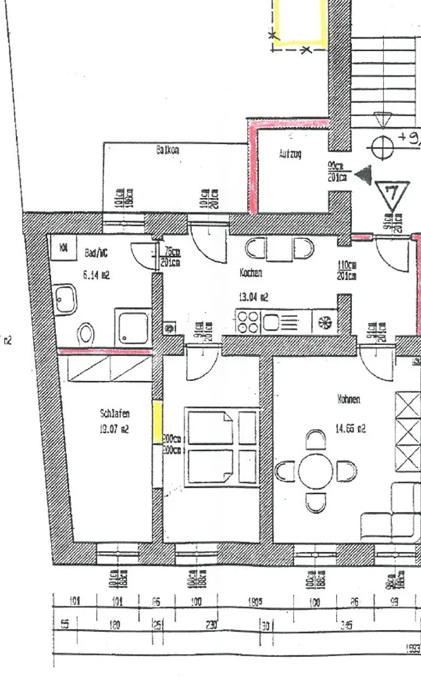 2 Zimmer Wohnung mit 58 m² in Weißenfels – Bild 7