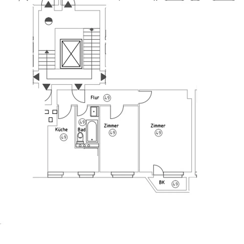 2 Zimmer Wohnung mit 62 m² in Berlin – Bild 6