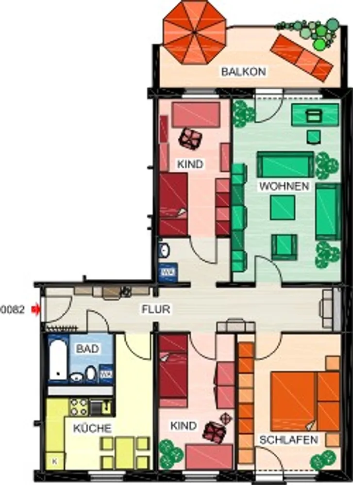 4 Zimmer Wohnung mit 92 m² in Chemnitz – Bild 9