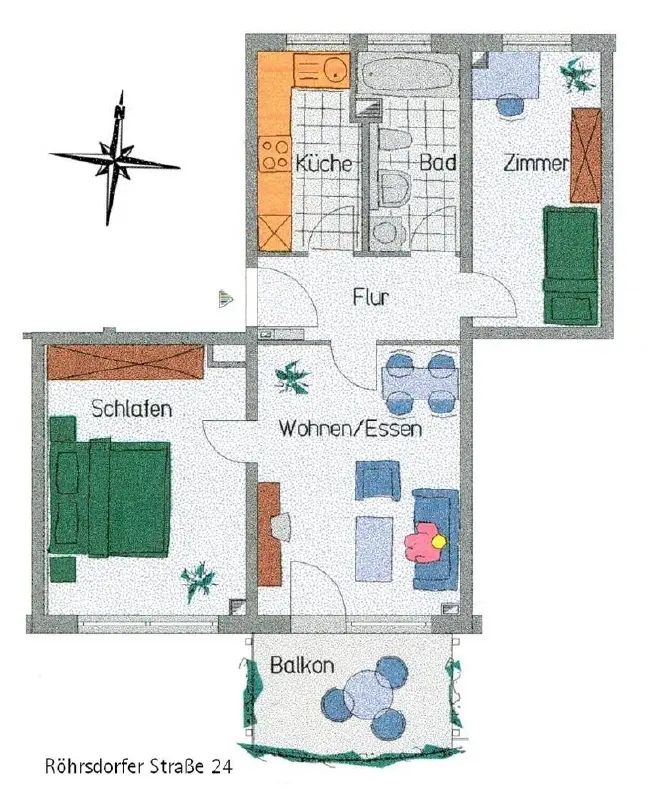 3 room apartment with 60 m² in Chemnitz – Photo 9