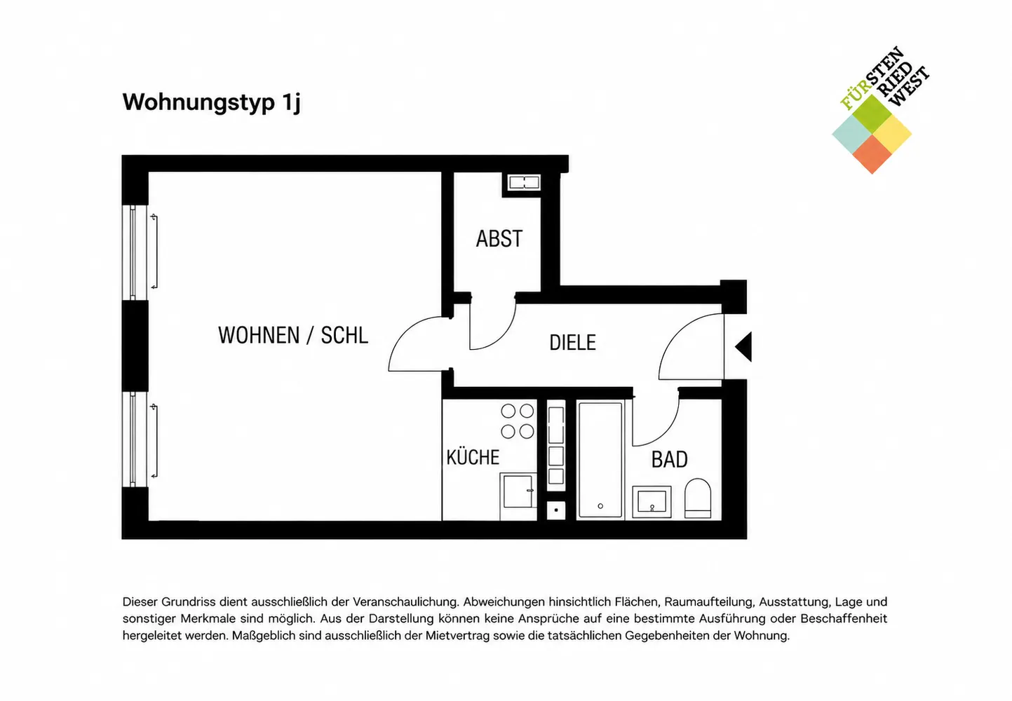 1 Zimmer Wohnung mit 37 m² in München – Bild 8