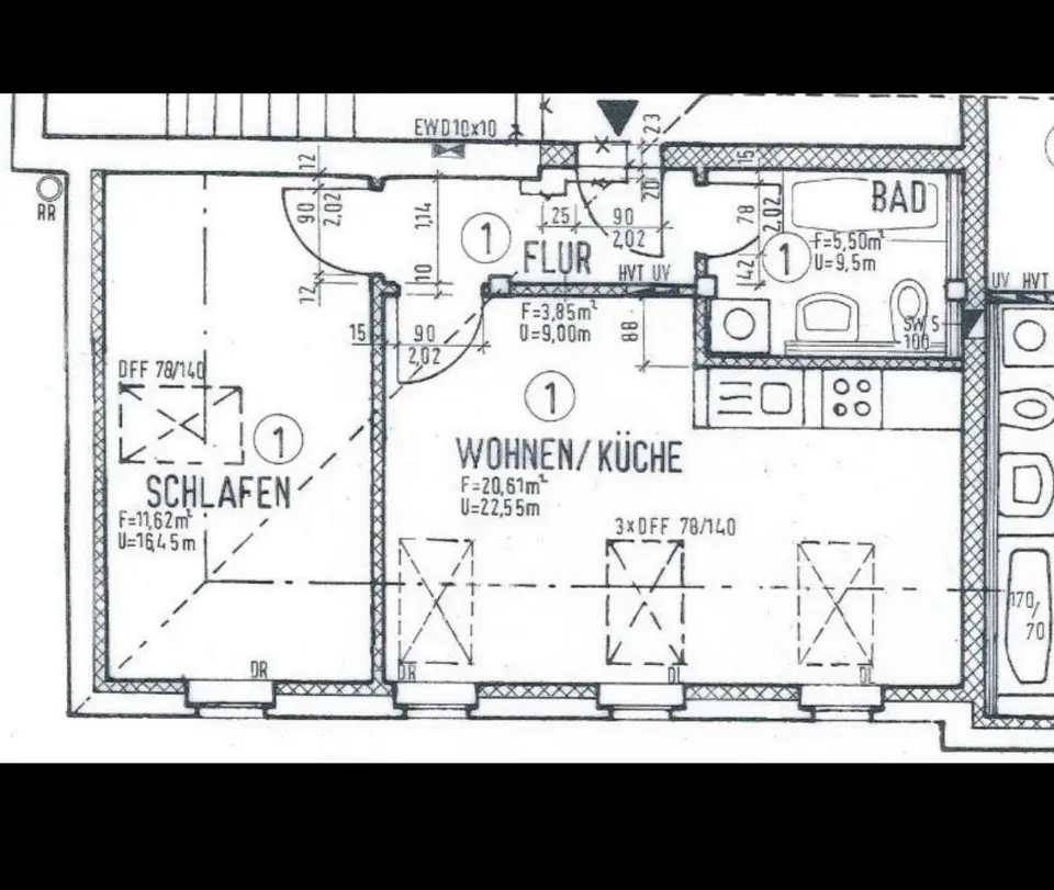 2 Zimmer Wohnung mit 38 m² in Halle (Saale) – Bild 9