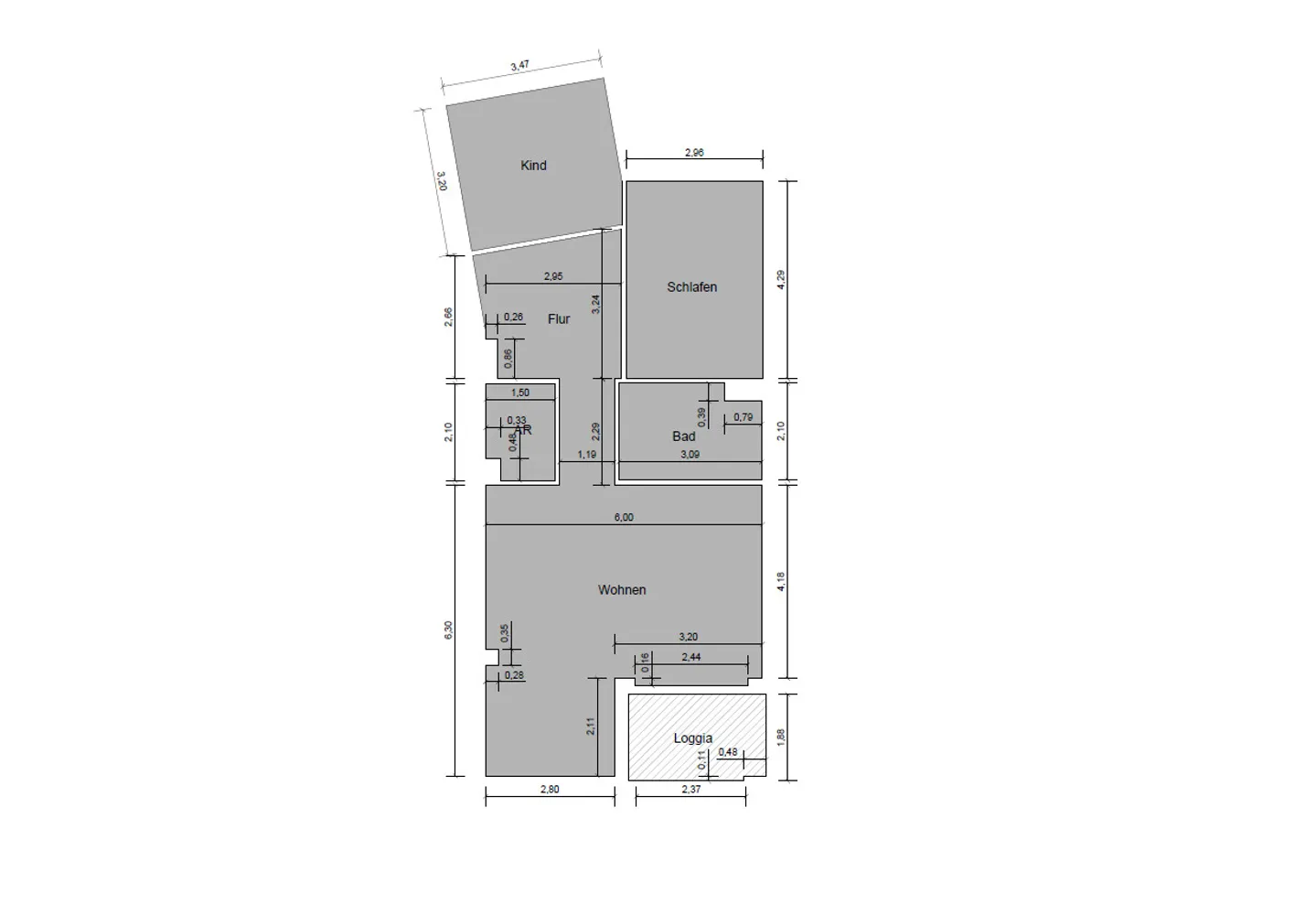 3 Zimmer Wohnung mit 78 m² in Mainz – Bild 3