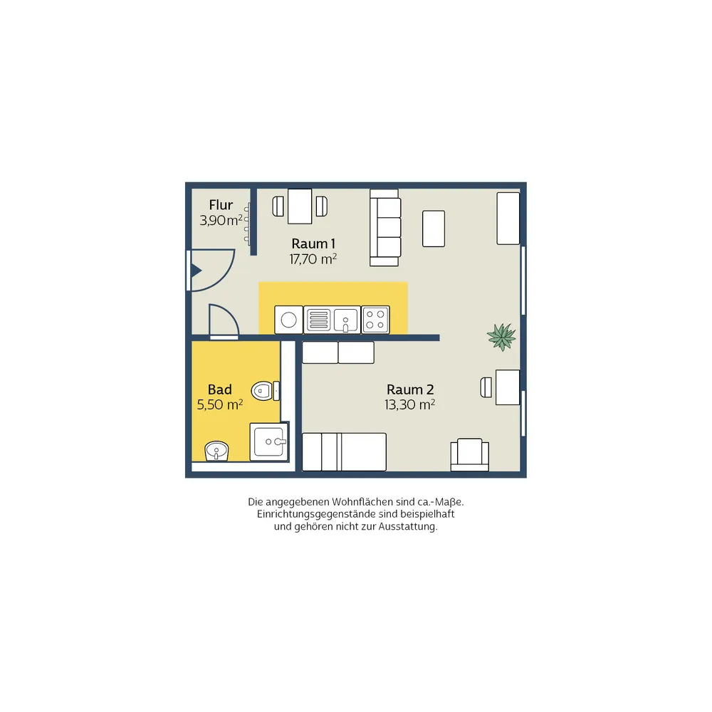 1 Zimmer Wohnung mit 41 m² in Leipzig – Bild 5
