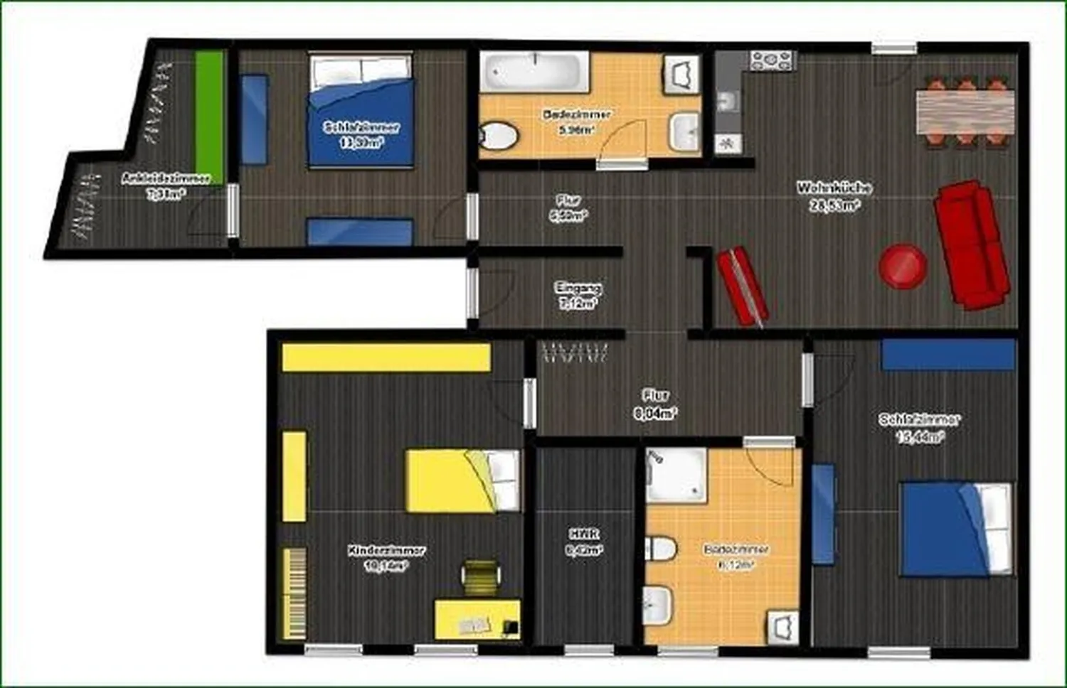 4 room apartment with 123 m² in Magdeburg – Photo 9
