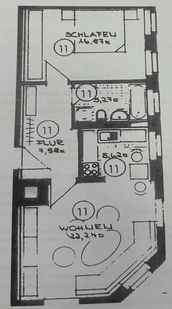 2 Zimmer Wohnung mit 55 m² in Chemnitz – Bild 9