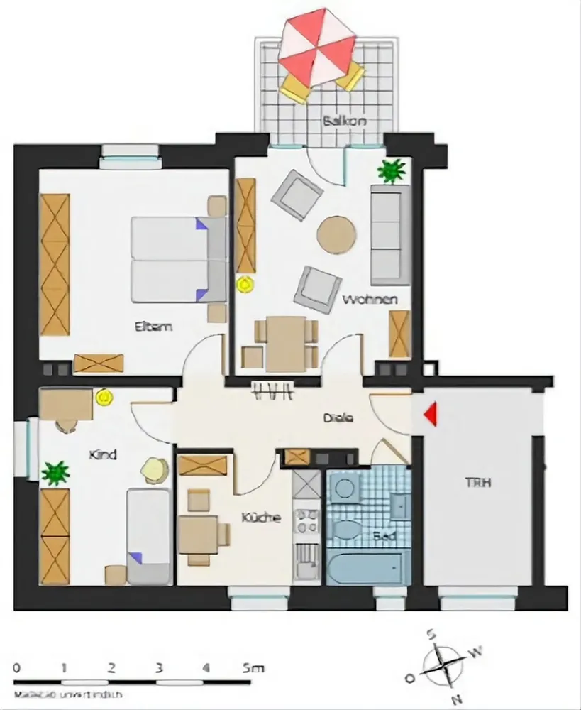 3 Zimmer Wohnung mit 66 m² in Essen – Bild 3