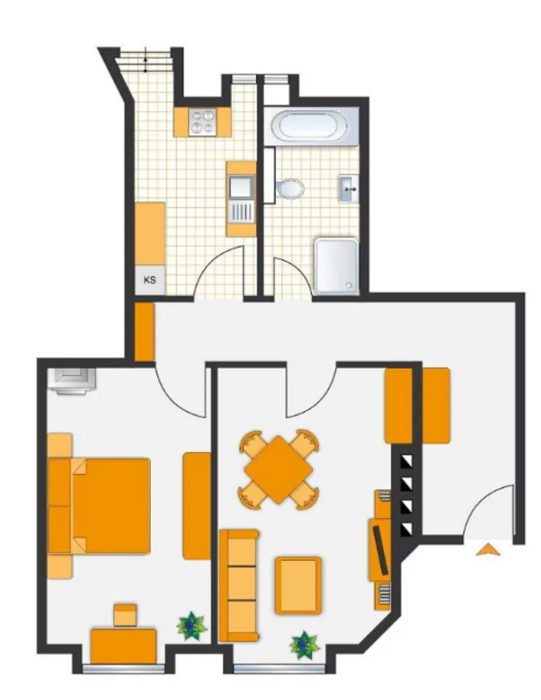 2 Zimmer Wohnung mit 65 m² in Berlin – Bild 12