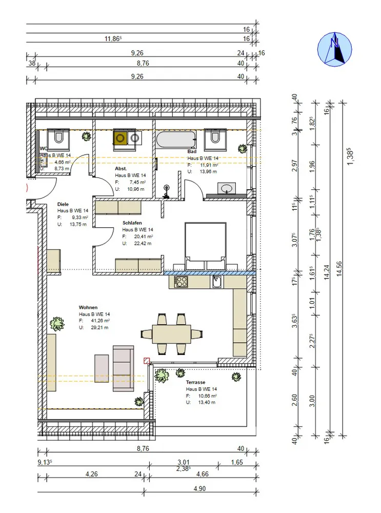 2 Zimmer Wohnung mit 91 m² in Braunschweig – Bild 10