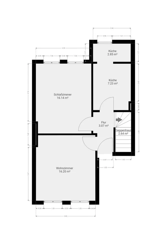 3 Zimmer Wohnung mit 102 m² in Bremen – Bild 6