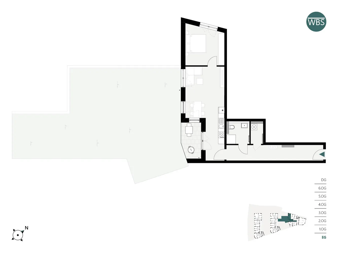 2 Zimmer Wohnung mit 63 m² in Crailsheim – Bild 10