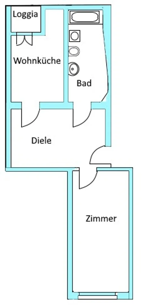 2 Zimmer Wohnung mit 55 m² in Leipzig – Bild 6