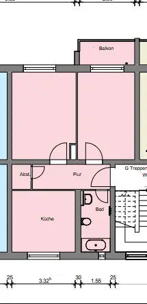 2 room apartment with 54 m² in Magdeburg – Photo 4