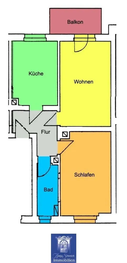 2 room apartment with 50 m² in Dresden – Photo 8