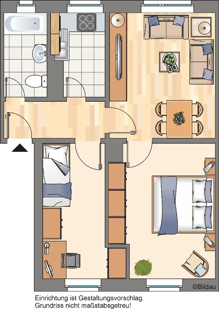 3 Zimmer Wohnung mit 48 m² in Bochum – Bild 5