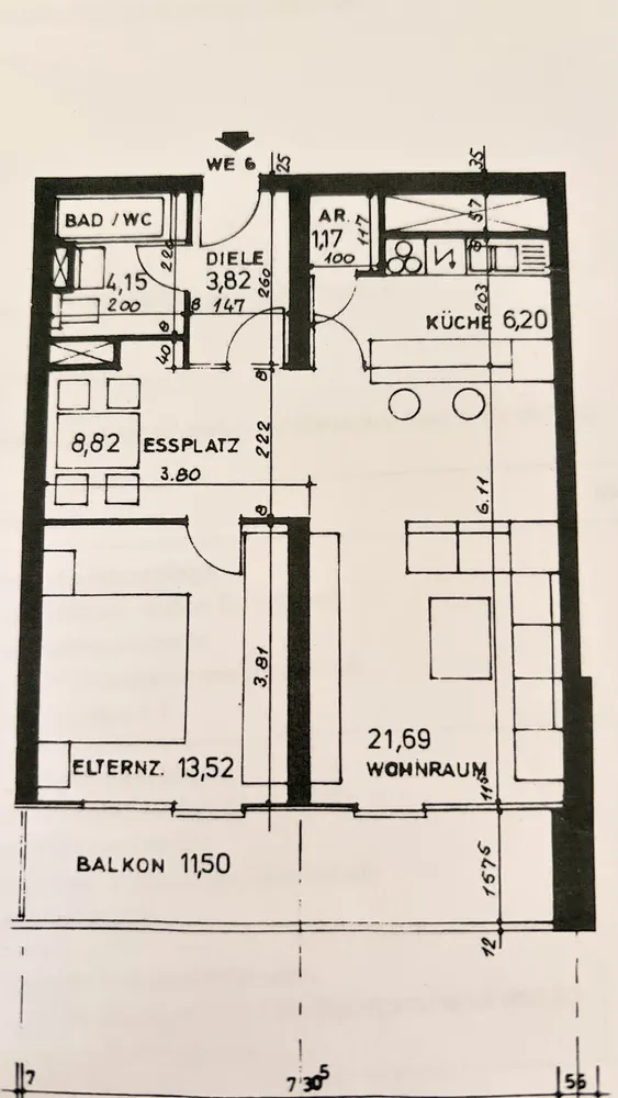 2 room apartment with 65 m² in Cologne – Photo 4