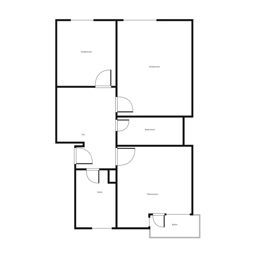 3 Zimmer Wohnung mit 73 m² in Frankfurt am Main – Bild 4