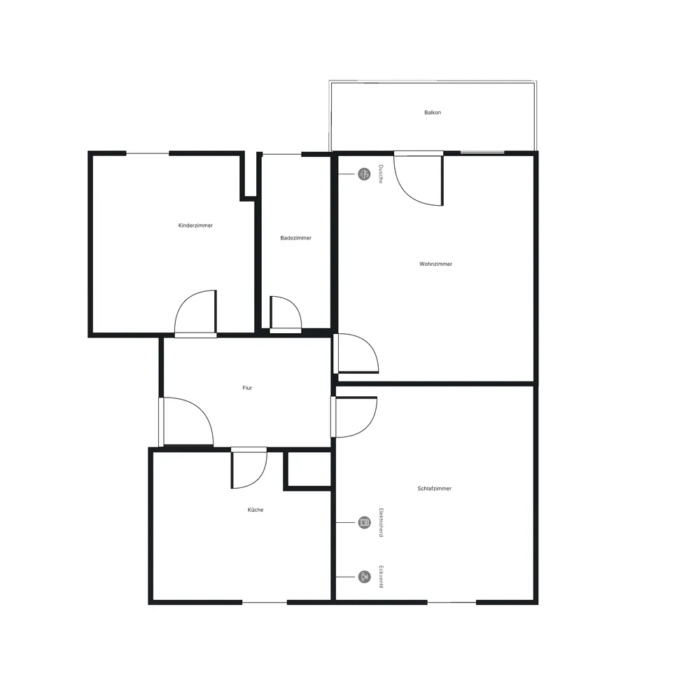 3 Zimmer Wohnung mit 68 m² in Hannover – Bild 2
