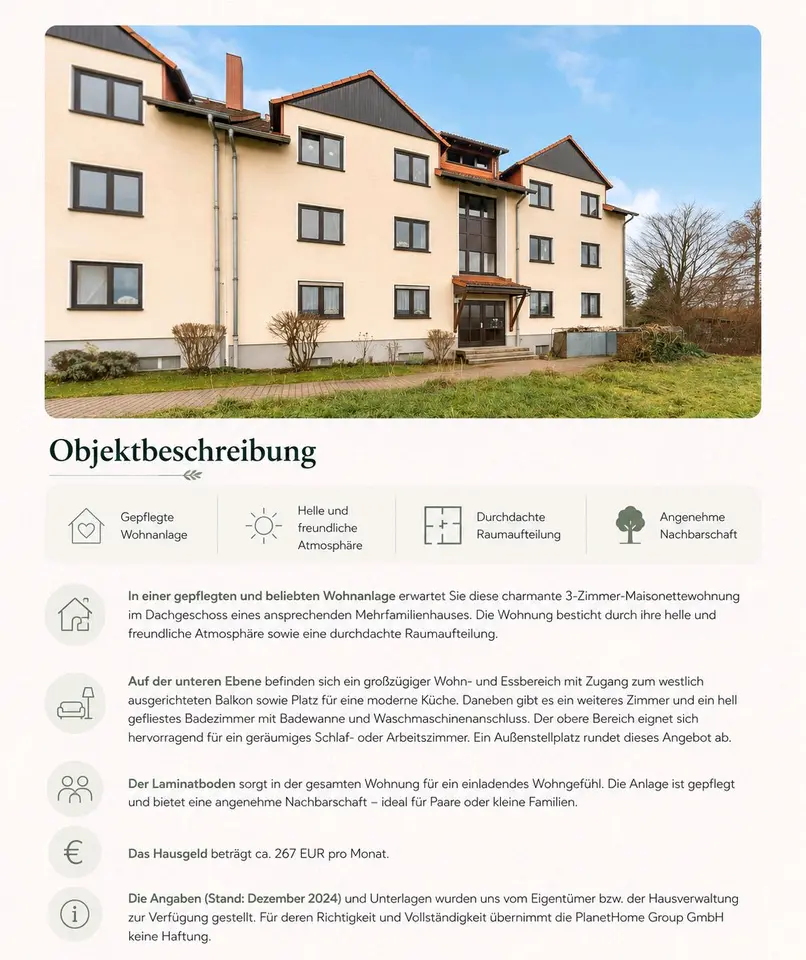 3 Zimmer Wohnung mit 78 m² in Grimma – Bild 5