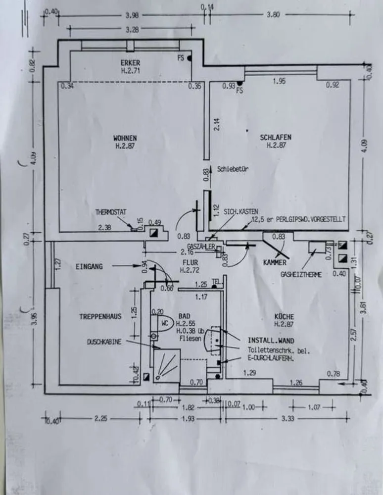 2 room apartment with 55 m² in Frankfurt am Main – Photo 11