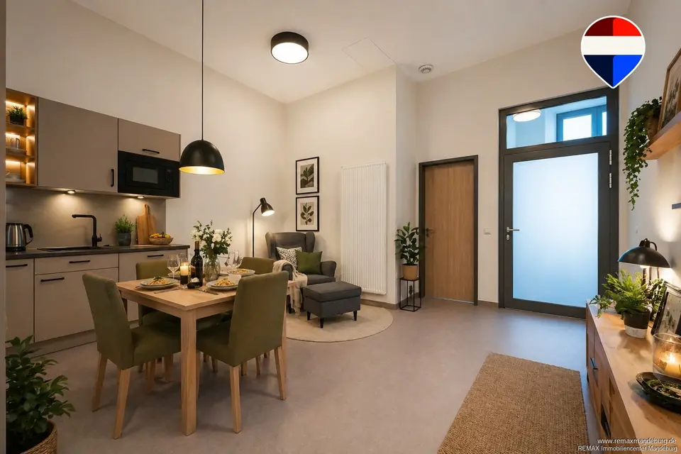 2 Zimmer Wohnung mit 50 m² in Magdeburg – Bild 2